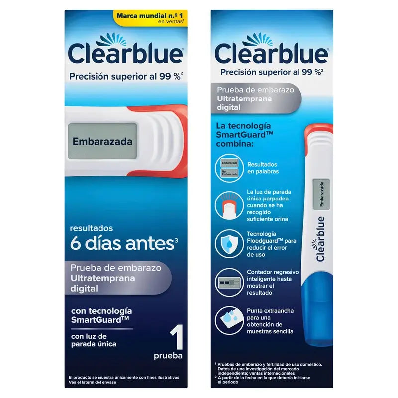 Clearblue Ultra Early Digital Pregnancy Test, 1 Digital Test
