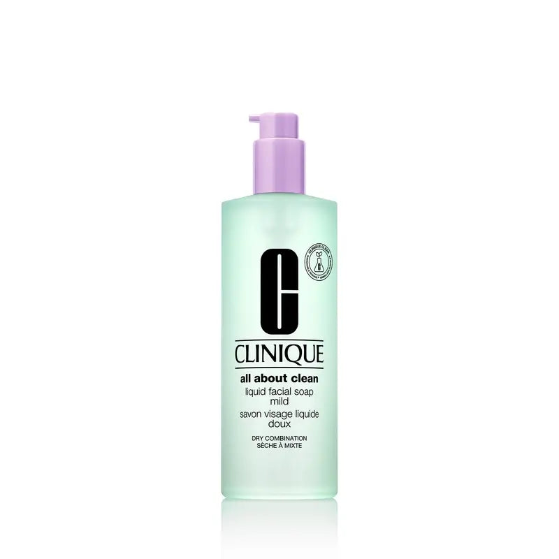 Clinique All About Clean Facial Soap For Dry & Combination Skin, 400ml