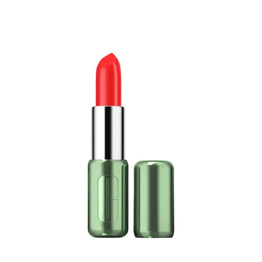 Clinique Pop Longwear Satin Poppy Pop Lipstick, 3.9 grams