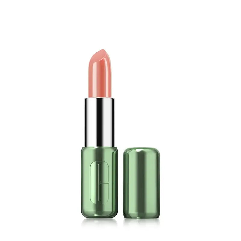 Clinique Pop Longwear Shine Nude Pop Lipstick, 3.9 grams