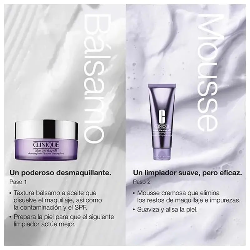 Clinique Take The Day Off Double Cleanse Set