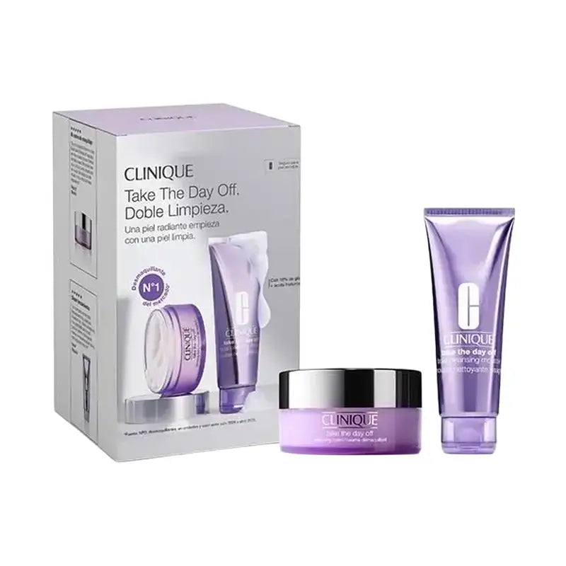 Clinique Take The Day Off Double Cleanse Set