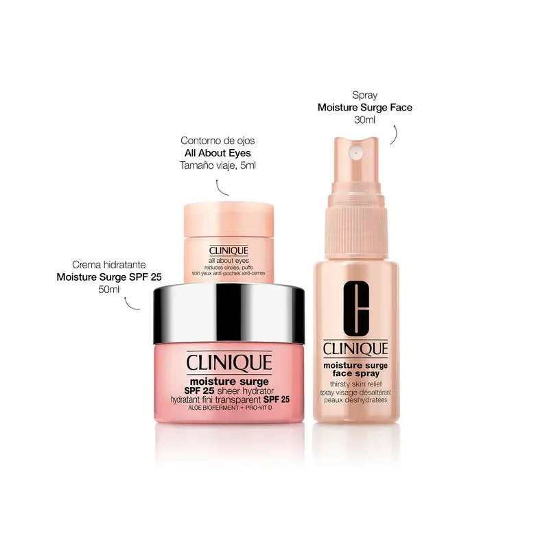 Clinique Set Moisture Meets Spf 50 Ml + 10 Ml + 5 Ml