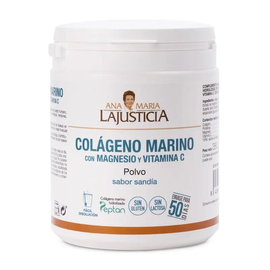 Ana Maria Lajusticia Marine Collagen with Magnesium and Vitamin C Watermelon flavour, 350g