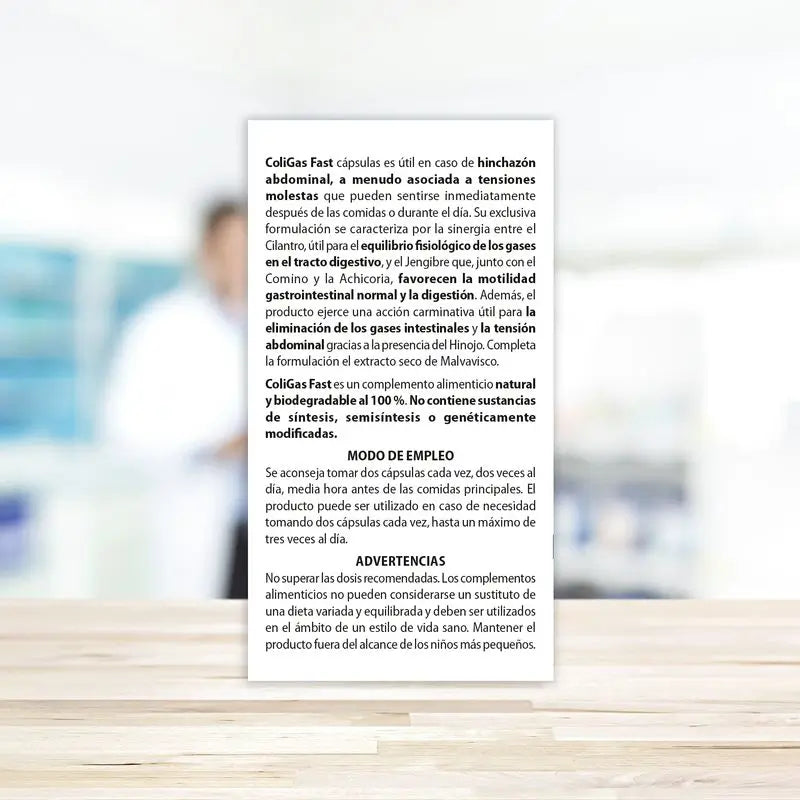 Aboca Coligas Fast, 50 Capsules