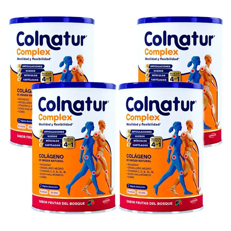 Colnatur Complex Forest Berry Flavour Pack 4 x 345 grams