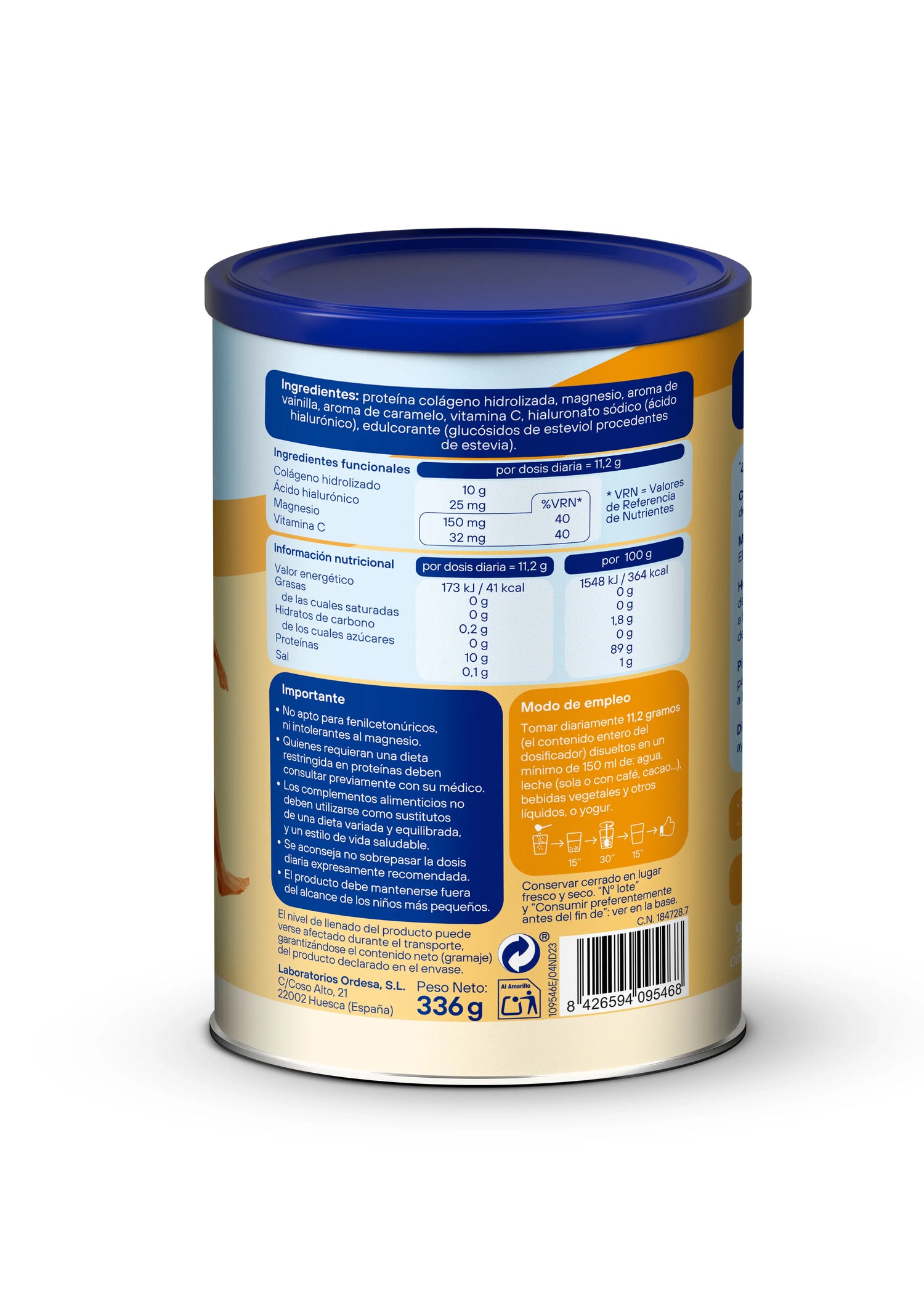 Colnatur Complex Vanilla Flavour, 335 g