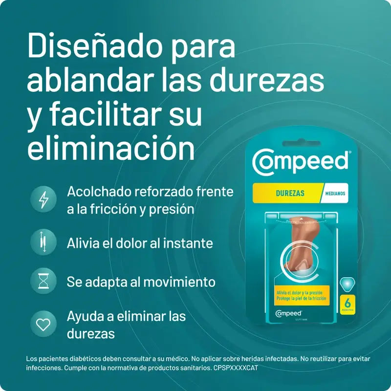 Compeed Dressing Medium Hardness 6 units