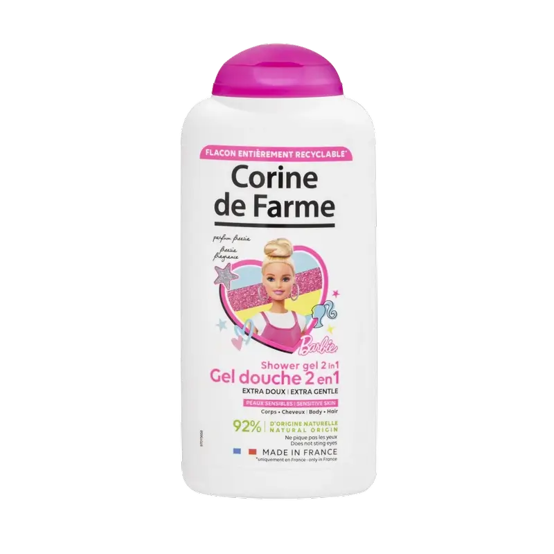 Corine De Farme 2 In 1 Shower Gel Barbie, 300 ml