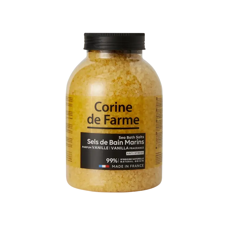 Corine De Farme Bath Salts Vanilla, 1400 gr