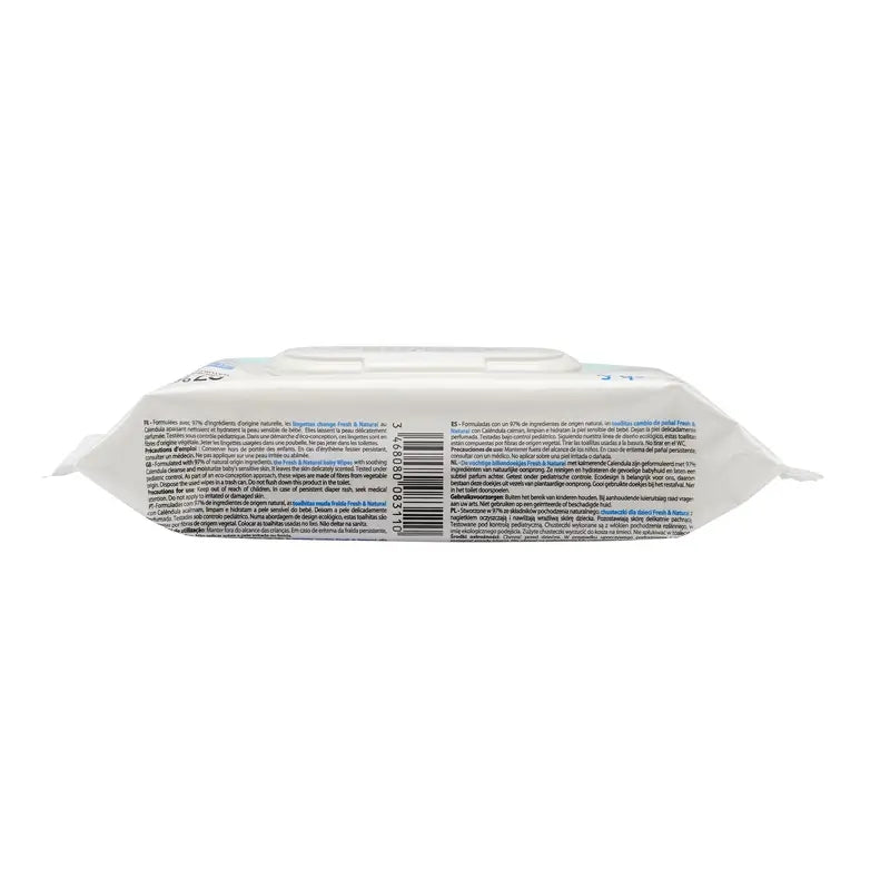 Corine De Farme Fresh & Natural Biodegradable Wipes , 70 pcs.
