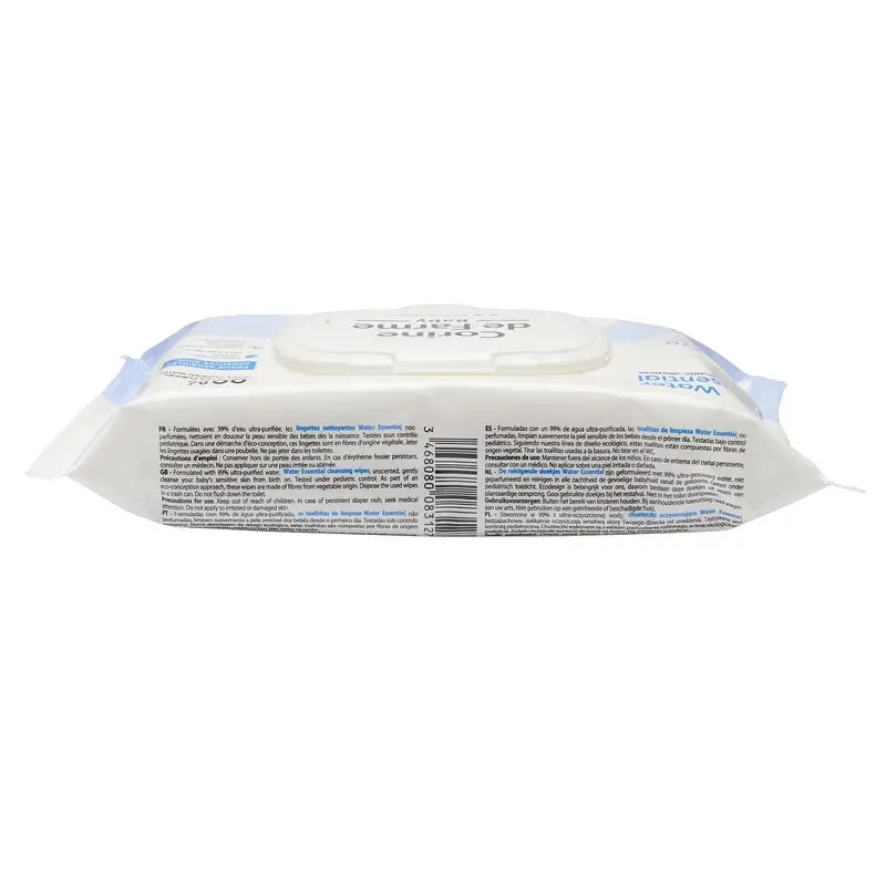 Corine De Farme Water Essential Biodegradable Wipes , 70 pcs.
