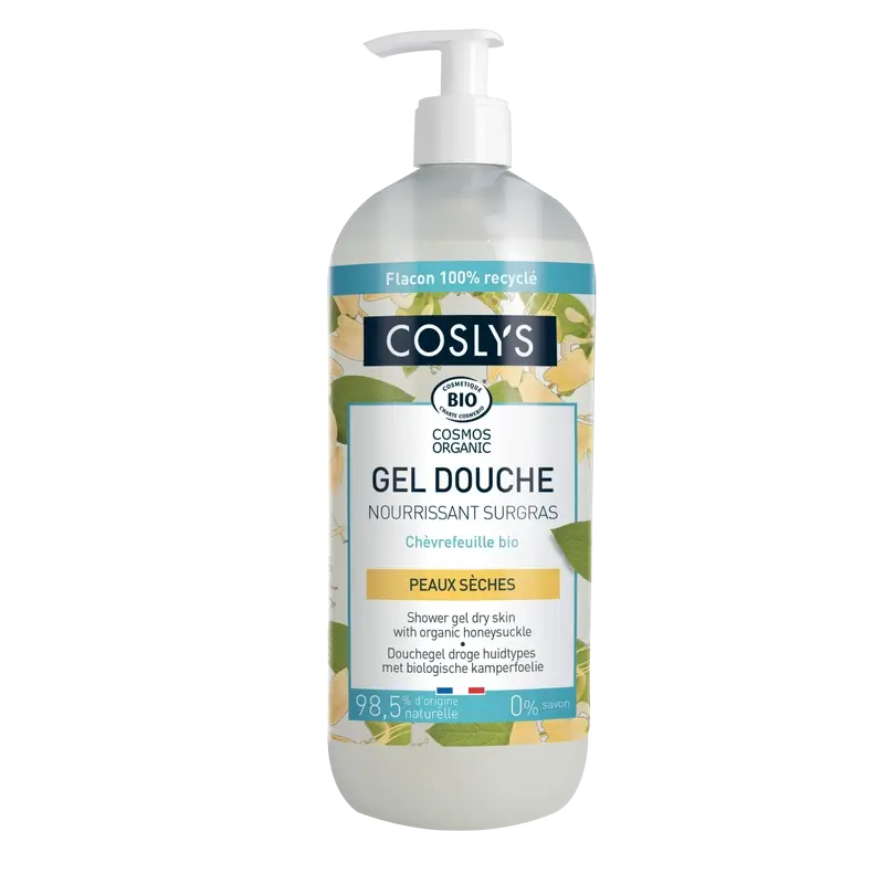 Coslys Honeysuckle Shower Gel Dry Skin , 1000 ml