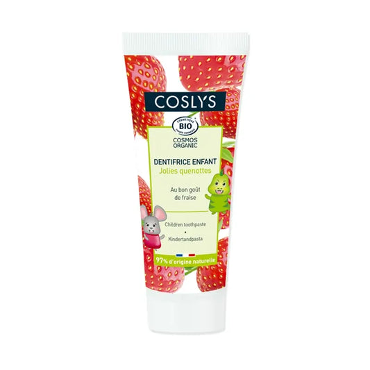 Coslys Organic Strawberry Toothpaste for Children , 1000 ml