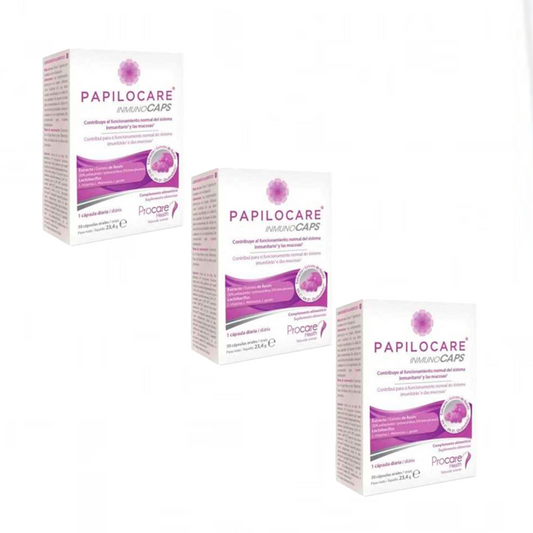 Papilocare Inmunocaps Pack, 3x30 Capsules
