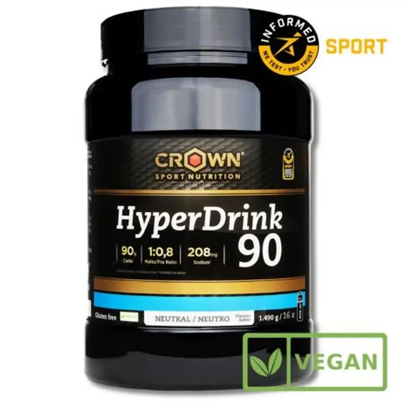 Crown Sport Nutrition  Hyperdrink 90 Neutro  , 1,49 kg(16 porciones)