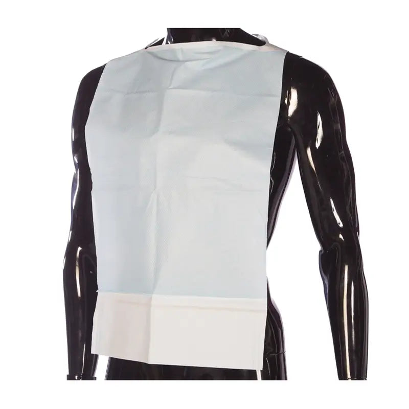 Cuatrogasa Bib Soft Paper + Polyethylene, 125 units