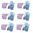 Cuatrogasa Dermolite Powder Free Nitrile Gloves Blue Size S, 6X100 Units