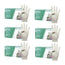 Cuatrogasa Latex Powder Free Gloves White Size S, 6X100 Units