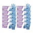 Cuatrogasa Dermolite Powder Free Nitrile Gloves Blue Size M, 10X100 Units