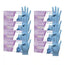 Cuatrogasa Dermolite Powder Free Nitrile Gloves Blue Size M, 8X100 Units