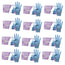 Cuatrogasa Dermolite Powder Free Nitrile Gloves Blue Size S, 12X100 Units