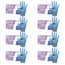 Cuatrogasa Dermolite Powder Free Nitrile Gloves Blue Size Xl, 8X100 Units