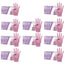 Cuatrogasa Dermolite Powder Free Nitrile Gloves Pink Size M, 10X100 Units
