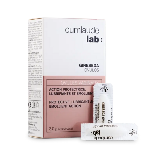 Cumlaude Lab Gineseda Vaginal Protective Ovules, 10 Units