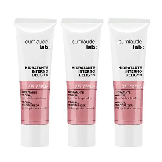 Cumlaude Lab Deligyn Internal Moisturising Gel Cream, Pack 3 x 30 ml