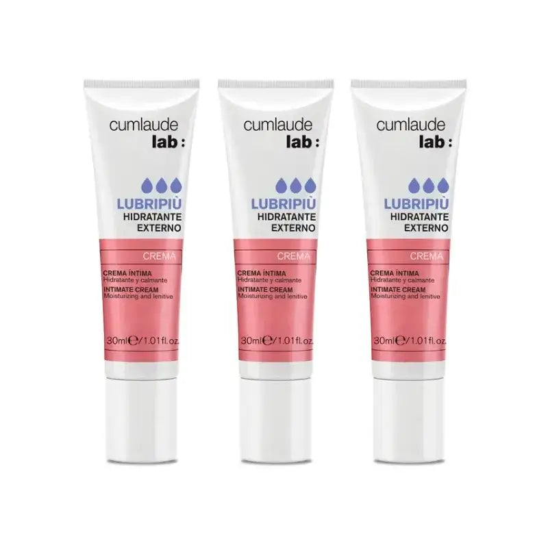 Cumlaude Lab Lubripiù Vulvar Moisturising Cream, Pack 3 x 30 ml