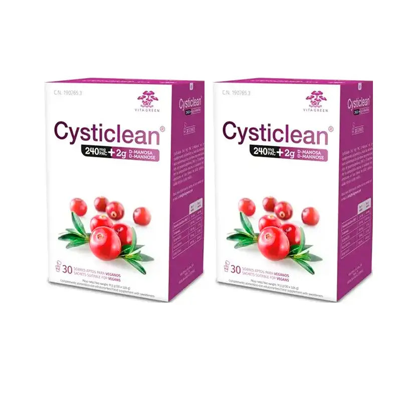 Cysticlean D-Mannose 240 Mg Pac, 2x30 Sachets