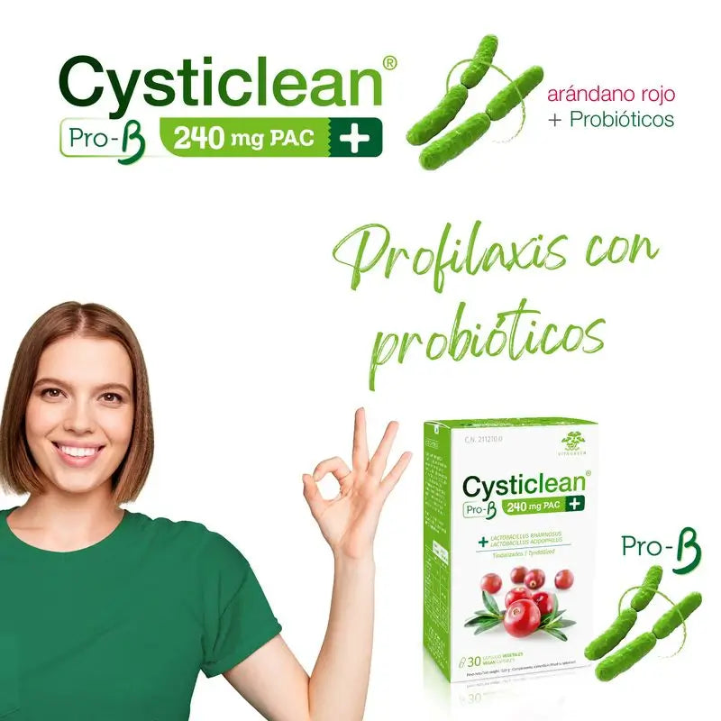 Cysticlean Prob 240 Mg Pac, 30 capsules
