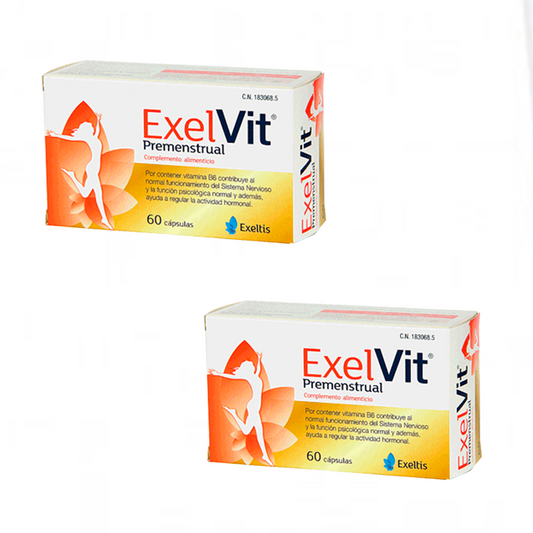Exelvit Premenstrual Pack 2x60 Capsules