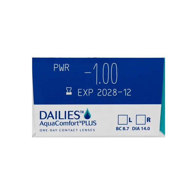 Dailies AquaComfort Plus Daily Spherical Lenses , 30 units