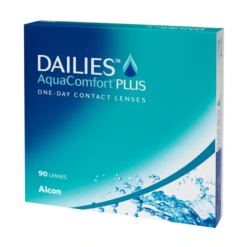 Dailies AquaComfort Plus Daily Spherical Lenses , 90 units