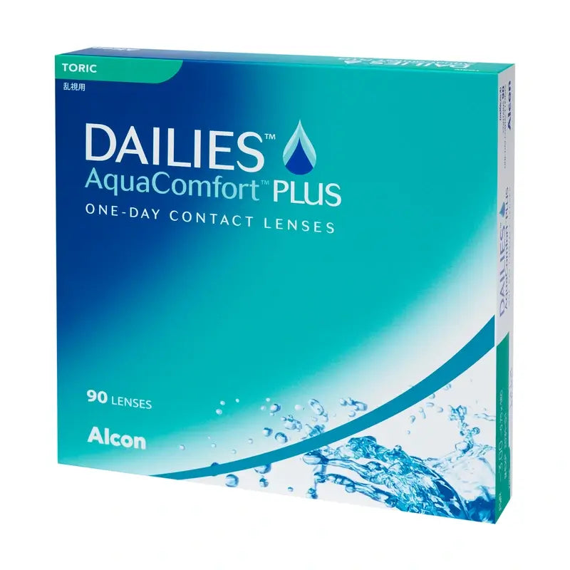 Dailies AquaComfort Plus Daily Toric Lenses , 90 units