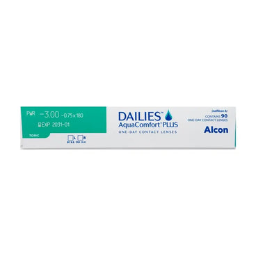 Dailies AquaComfort Plus Daily Toric Lenses , 90 units