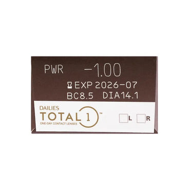 Dailies Total1 Daily Spherical Lenses , 30 units