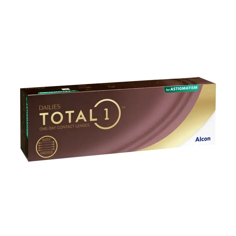 Dailies Total1 Daily Toric Lenses , 30 units - +4.00, -0.75, 10, 8.6, 14.50