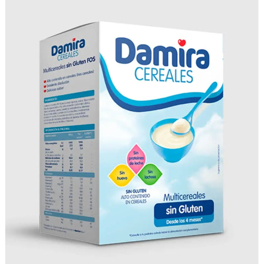 Damira Multicereal Gluten Free Fos, 500 g