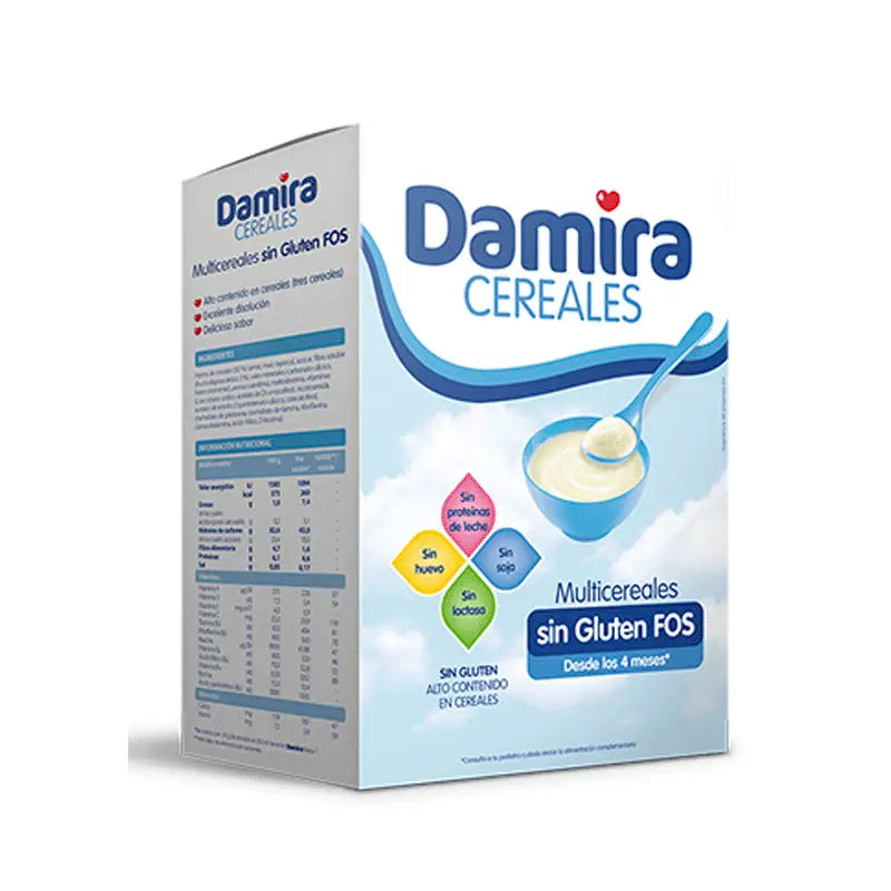 Damira Multicereal Gluten Free Fos 600 g