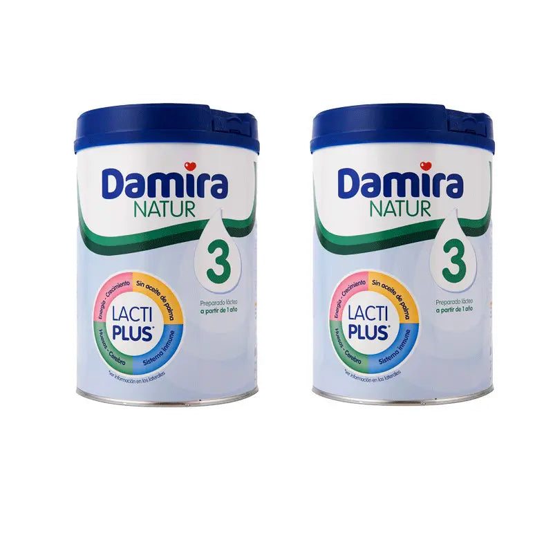 Damira Pack Natur 3 Follow-on Milk 2 x 800 g