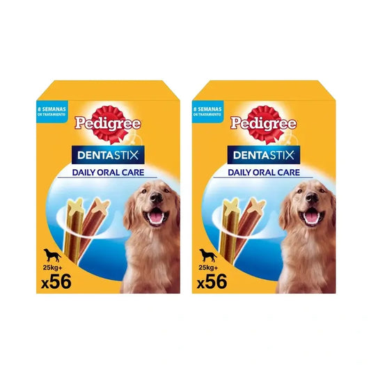 Dentastix Pedigree Pack Large, 2X56pcs