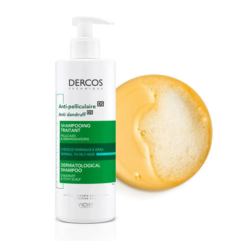 Vichy Dercos Technique Anti-Oily Dandruff Shampoo, 390 ml