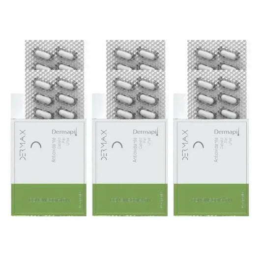 Dermax Dermapil Hair, Skin & Nails, Pack 3 x 30 capsules