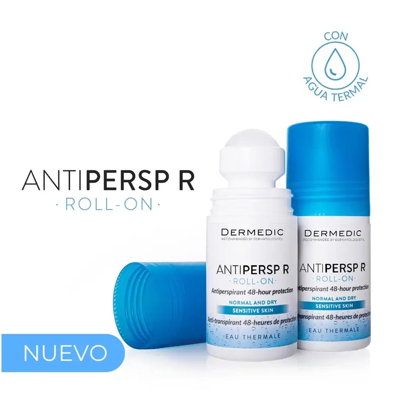 Dermedic Duo Antipersp R Antiperspirant Roll-On 48-Hour , 2 x 60 ml