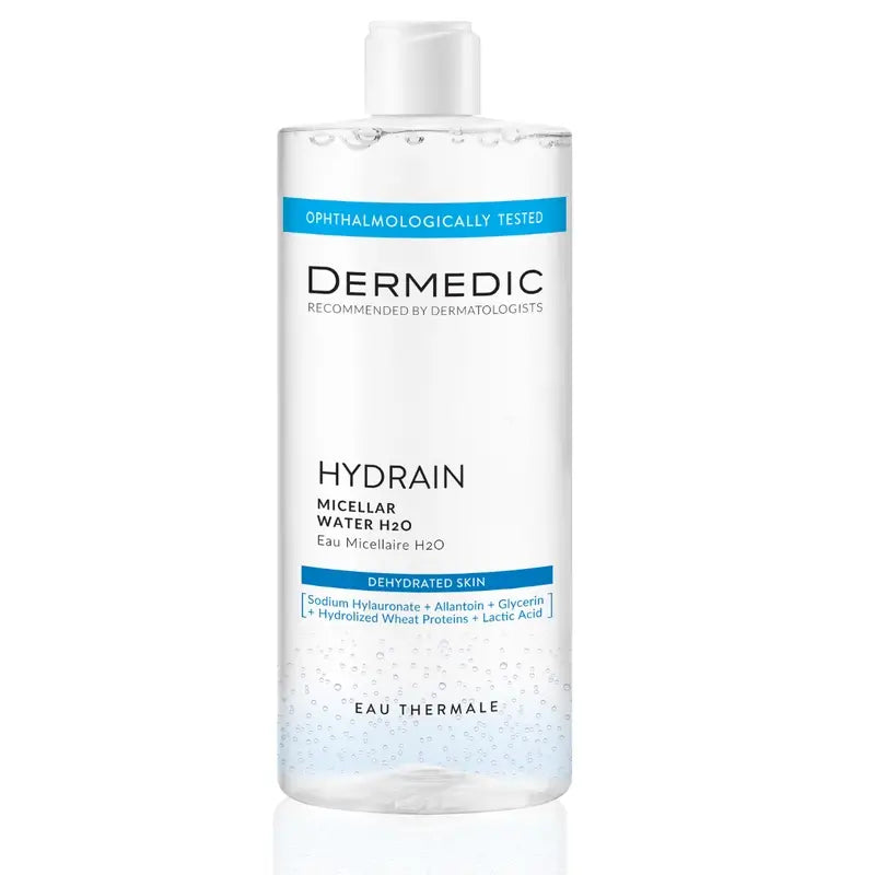 Dermedic Hydrain3 Hyaluronic H2O Micellar Water, 500 ml