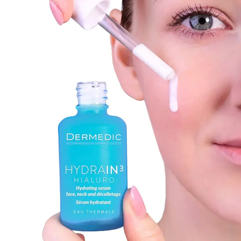Dermedic Hydrain3 Hyaluronic Serum Moisturising Serum, 30 ml