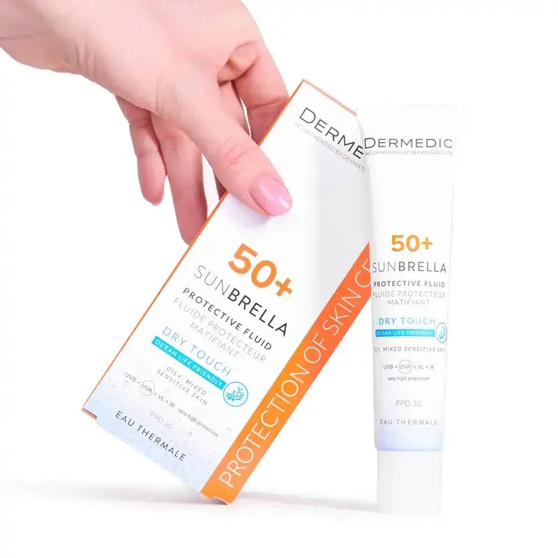 Dermedic Sunbrella Mattifying Sunscreen Fluid Fps 50+, 40 ml